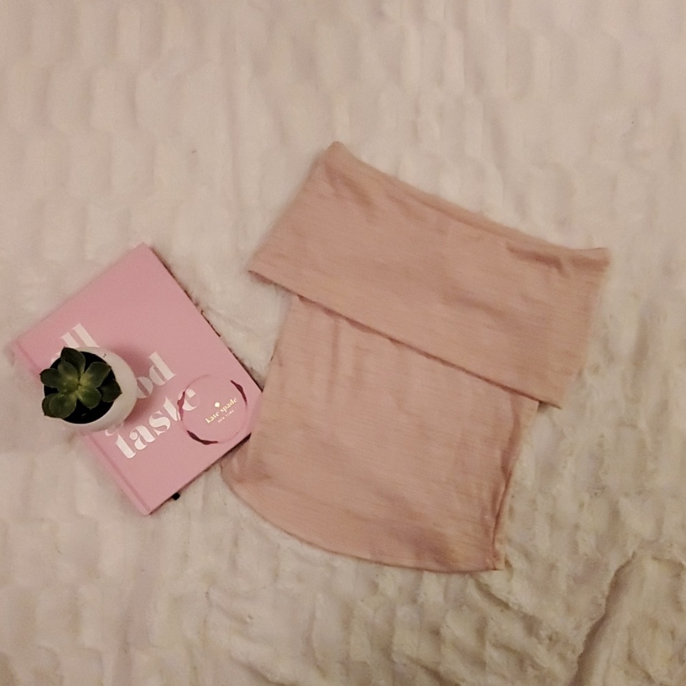 Zara pale pink top